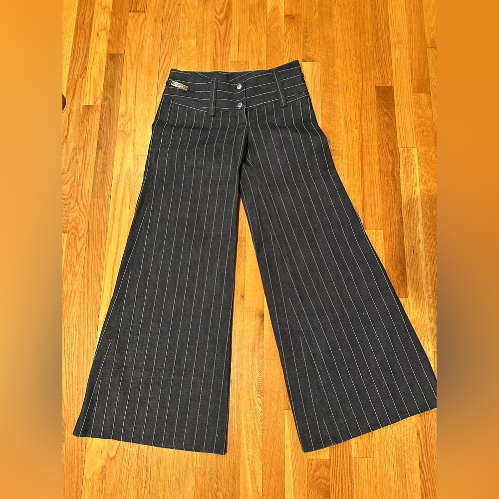 Dolce & Gabbana Navy Denim with Silver Detail